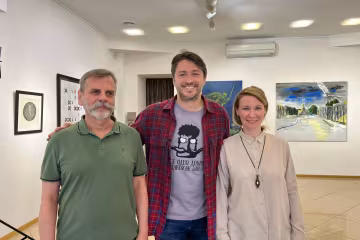 Сергій Притула, аукціон картин. Фото: пресслужба Нового каналу
