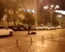 Пьяные выходки на Софийской площади, фото: Telegram-канал "Х.К."