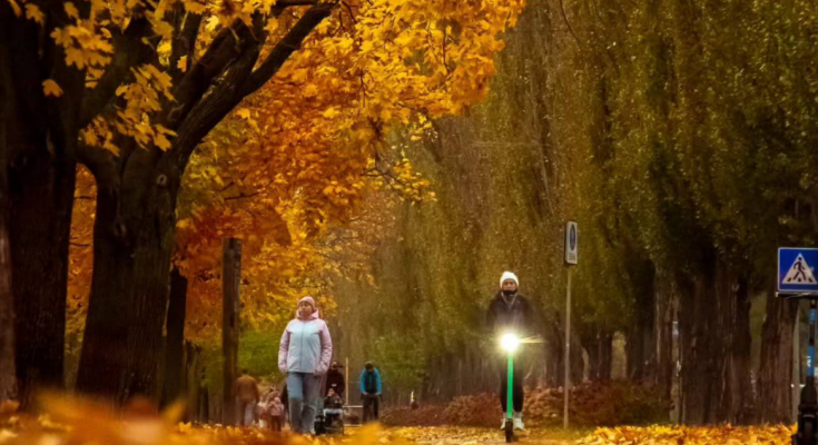 Українці, осінь, фото із соцмереж