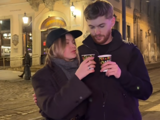 Британец в Украине, кадр с видео