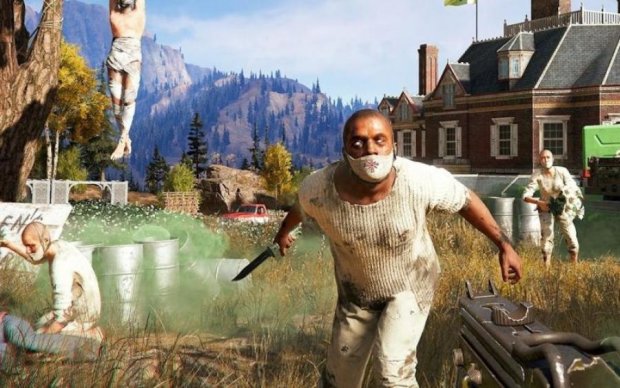 Создатели Far Cry 5 совместили ракетницу с лопатой: видео