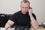 Андрій Небитов та польовий телефон окупантів: Фото: Facebook