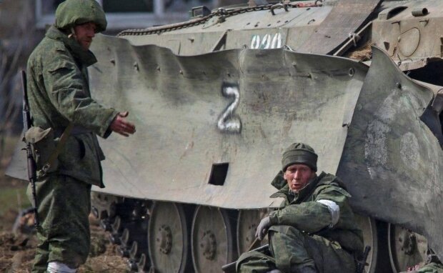 Российские оккупанты, фото: свободный источник