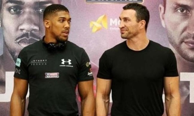 Кличко и Джошуа сошлись в битве взглядов