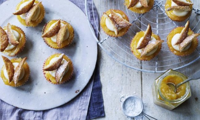 Рецепт апельсинових кексів "метеликів"