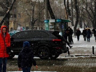 погода в Украине, фото Пушкинская