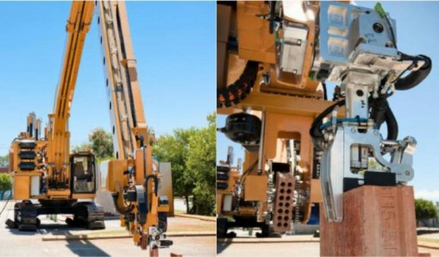 Робот-укладчик построит дома за два дня