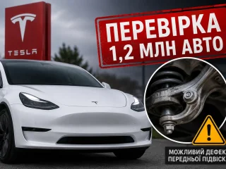 Tesla Model 3 та Model Y під перевіркою через дефект підвіски