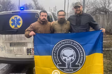 спецназовцы "Омеги" вытащили своего побратима из плена