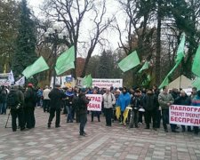 Прихильники УКРОПа влаштували мітинг під Радою (фото)