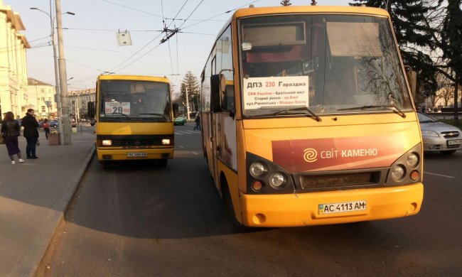 Скандал в маршрутці