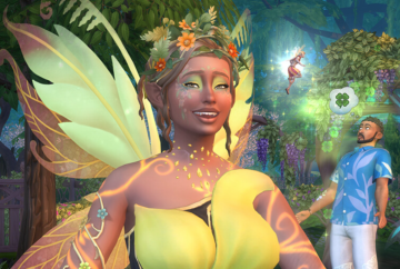 Фея в The Sims 4, кадр из игры