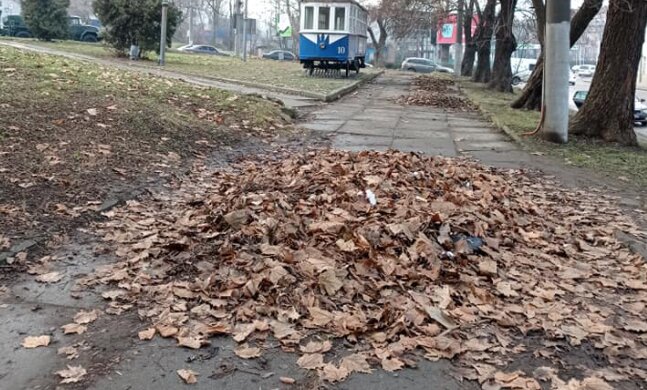 Чернівчани показали ганьбу комунальників одним фото: навалили купу біля вокзалу