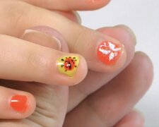 Детский манюкюр: фото скрин Ютуб