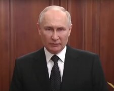 Володимир путін, кадр із звернення