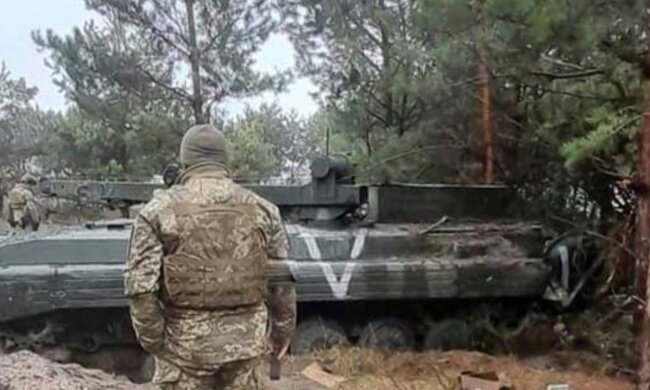 Окупанти, фото: скріншот з відео