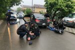 Стрілянина під Києвом // фото очевидців