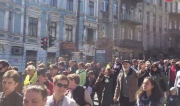 Одесситы митингуют против всех