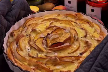 Персиковый пирог, кадр из видео