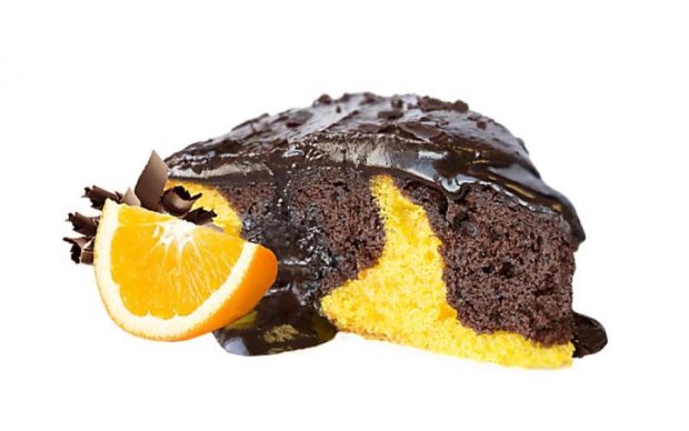 Шоколадно-апельсиновый торт украсит ваш стол на любой праздник 