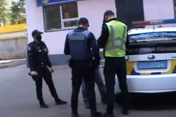 патрульна поліція, скріншот з відео