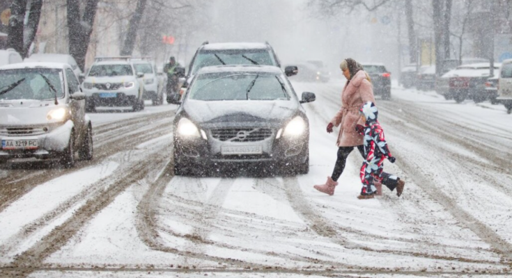 Снігопад навесні, скріншот: YouTube