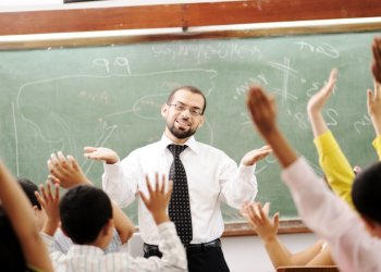 Вчитель і школярі