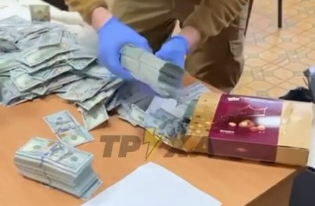 У бывшего главы Черниговской областной ВЛК во время обысков обнаружили 1 млн долларов. Фото:Telegram