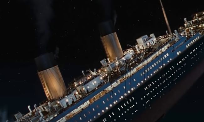 Титанік, кадр з фільму