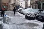 Зимова погода навесні. Фото: скриншот Youtube
