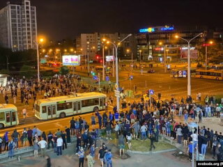 Протести в Мінську, фото svoboda.org