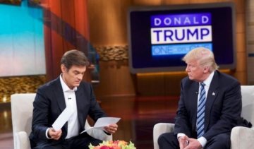 Трамп принес на телешоу результати аналізів