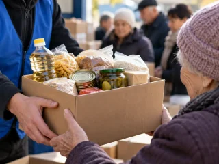 Продуктові набори від ГО "Тарілка"