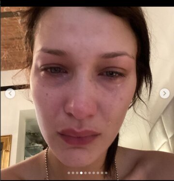 Скрін, Instagram Белла Хадід