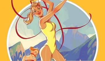 Олімпійський календар прикрасили напівголі спортсменки