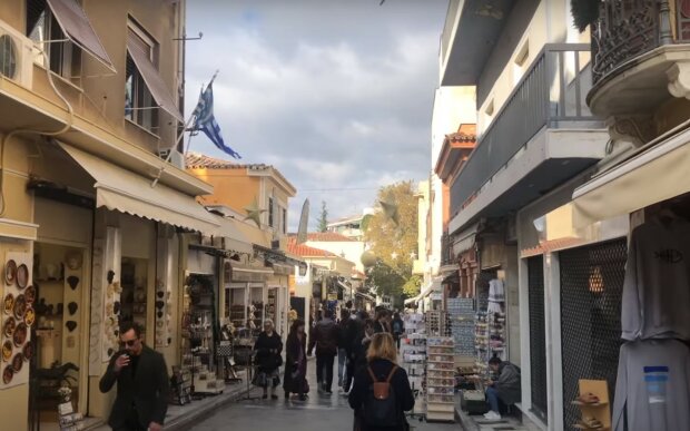 Афіни, скріншот з відео