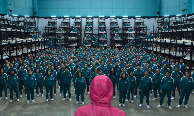 Сериал "Игра в кальмара", кадр из фильма