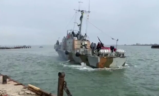 Повернення українських рибалок, скріншот: ДПСУ