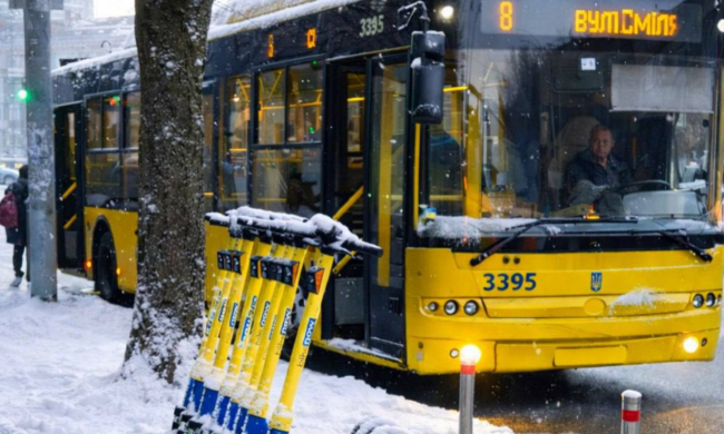 Транспорт, троллейбус, самокаты, фото из соцсетей