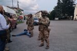 задержание террориста в Луцке, фото с Twitter