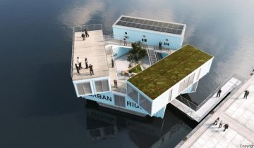 Копенгагенських студентів поселили на воді