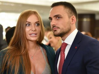 Слава Каминская с мужем Эдгаром