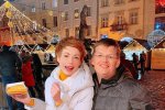 Елена-Кристина Лебедь и Павел Розенко