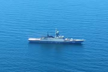 У берегов Латвии заметили российский военный корабль