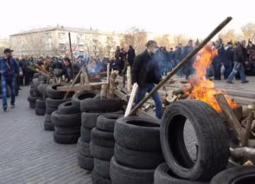 Міліція затримала бунтівників у Констянтинівці