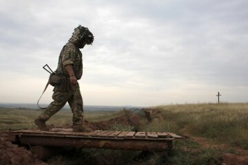 Українські захисники, фото: Unian