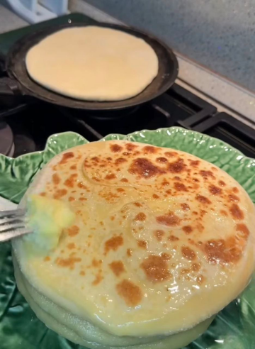 Хачапури на сковороде: фото скрин рецепта