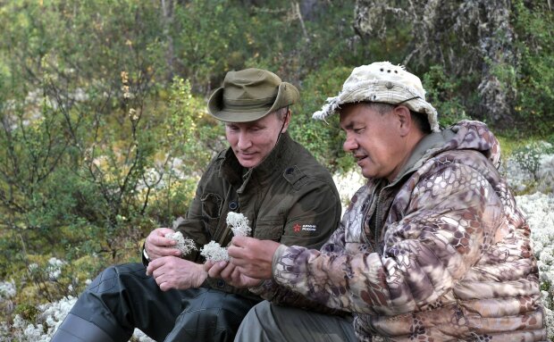 Путин на охоте, фото из свободных источников