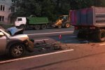 Авто зім'яло, як консервну банку: жахлива аварія поставила на вуха Київ