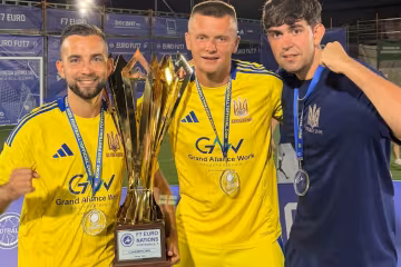 Сборная Украины по футболу 7x7 — чемпион Европы 2026